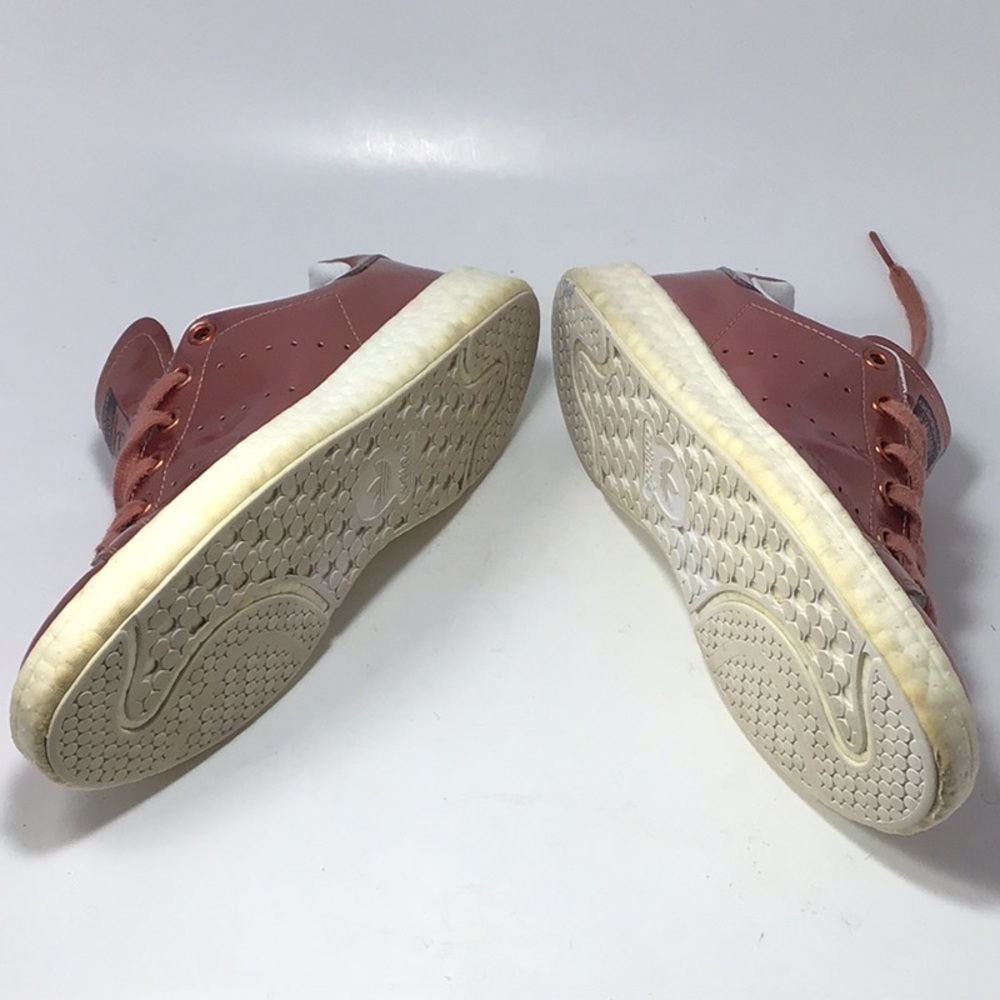 ADIDAS STAN SMITH BOOST PINK METALLIC BB0107 SNEAKERS SIZE 6 - Picture 10 of 13
